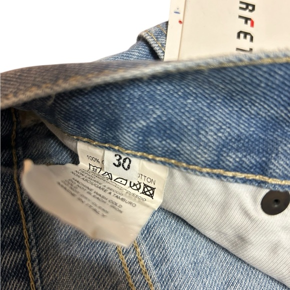 Designer Mirco Gaspari Hand Painted Jeans - Picture 5 of 9